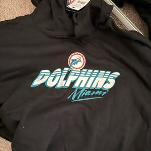 Miami Dolphins Black Hoodie